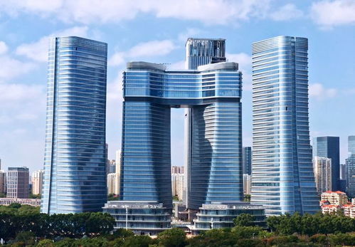 廈門(mén)新地標(biāo)竣工 建筑呈一個(gè) 門(mén) 字